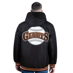 San Francisco Giants Starter Pro Polyfilled Full-Zip Jacket - Black