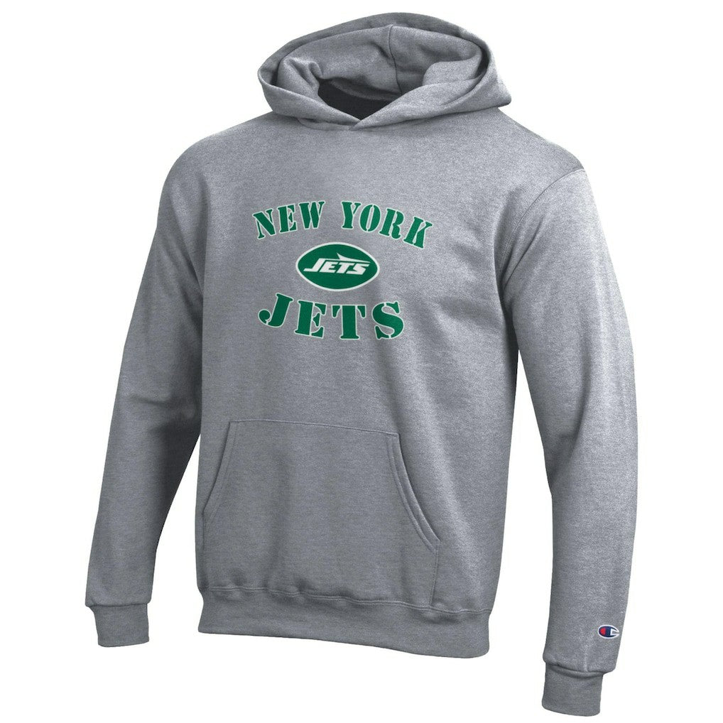 NFL New York Jets Youth Powerblend Fleece Hoodie