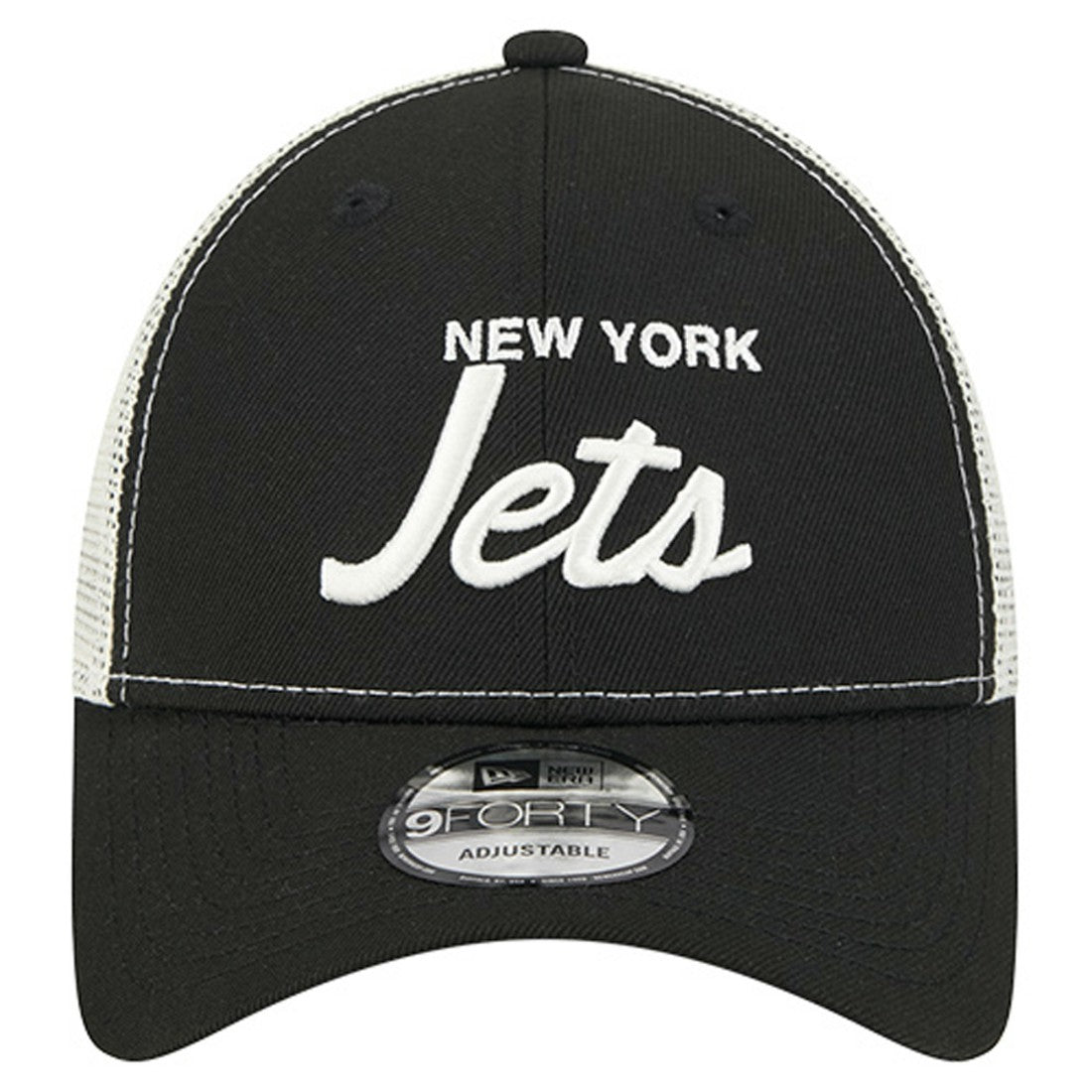 NFL New York Jets Apple Trucker 9FORTY Adjustable Hat