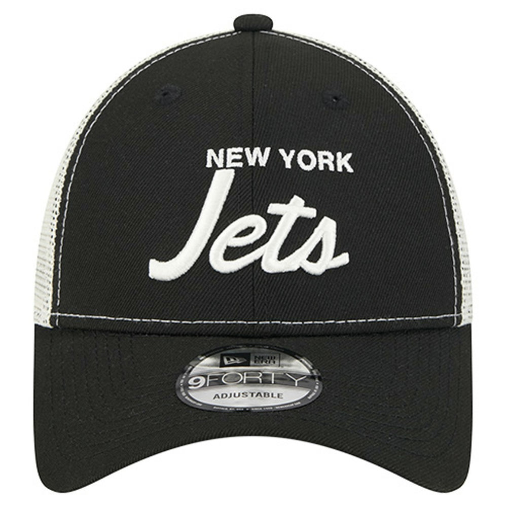 NFL New York Jets Apple Trucker 9FORTY Adjustable Hat