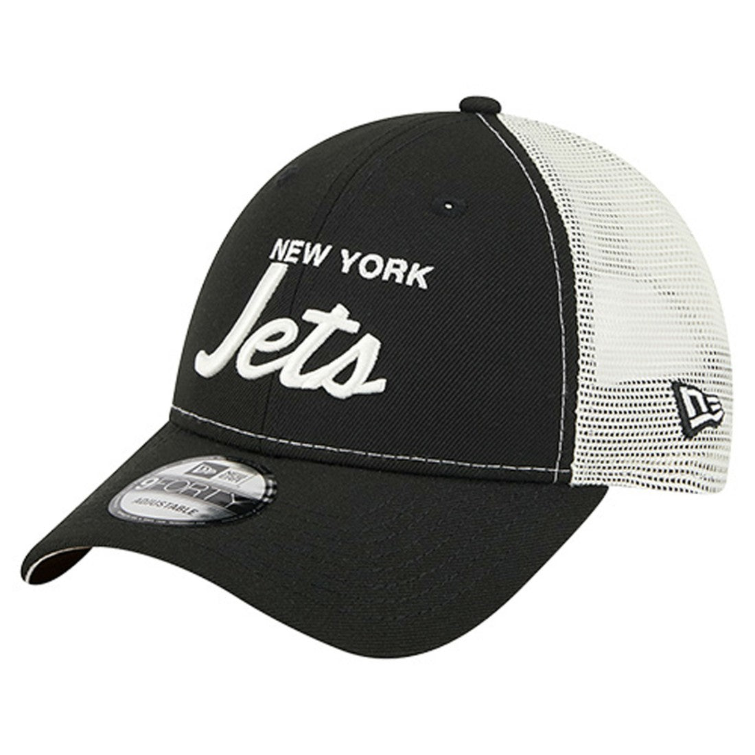 NFL New York Jets Apple Trucker 9FORTY Adjustable Hat