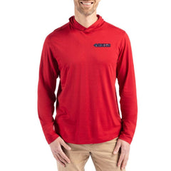 NFL San Francisco 49ers Cutter & Buck Americana Coastline Epic Comfort Eco Recycled Long Sleeve Hoodie T-Shirt