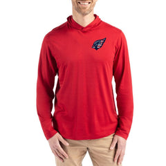 NFL Arizona Cardinals Cutter & Buck Americana Coastline Epic Comfort Eco Recycled Long Sleeve Hoodie T-Shirt