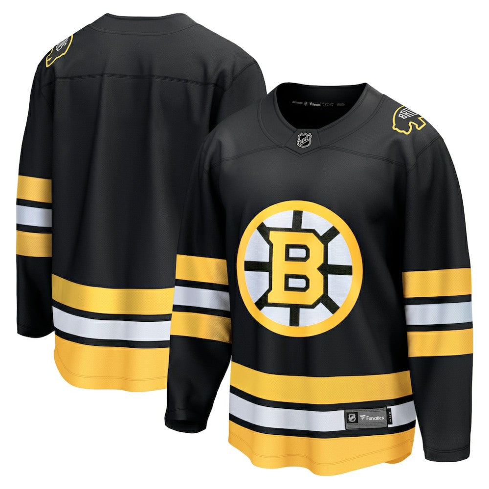 Boston Bruins Fanatics Anniversary Home Breakaway Jersey