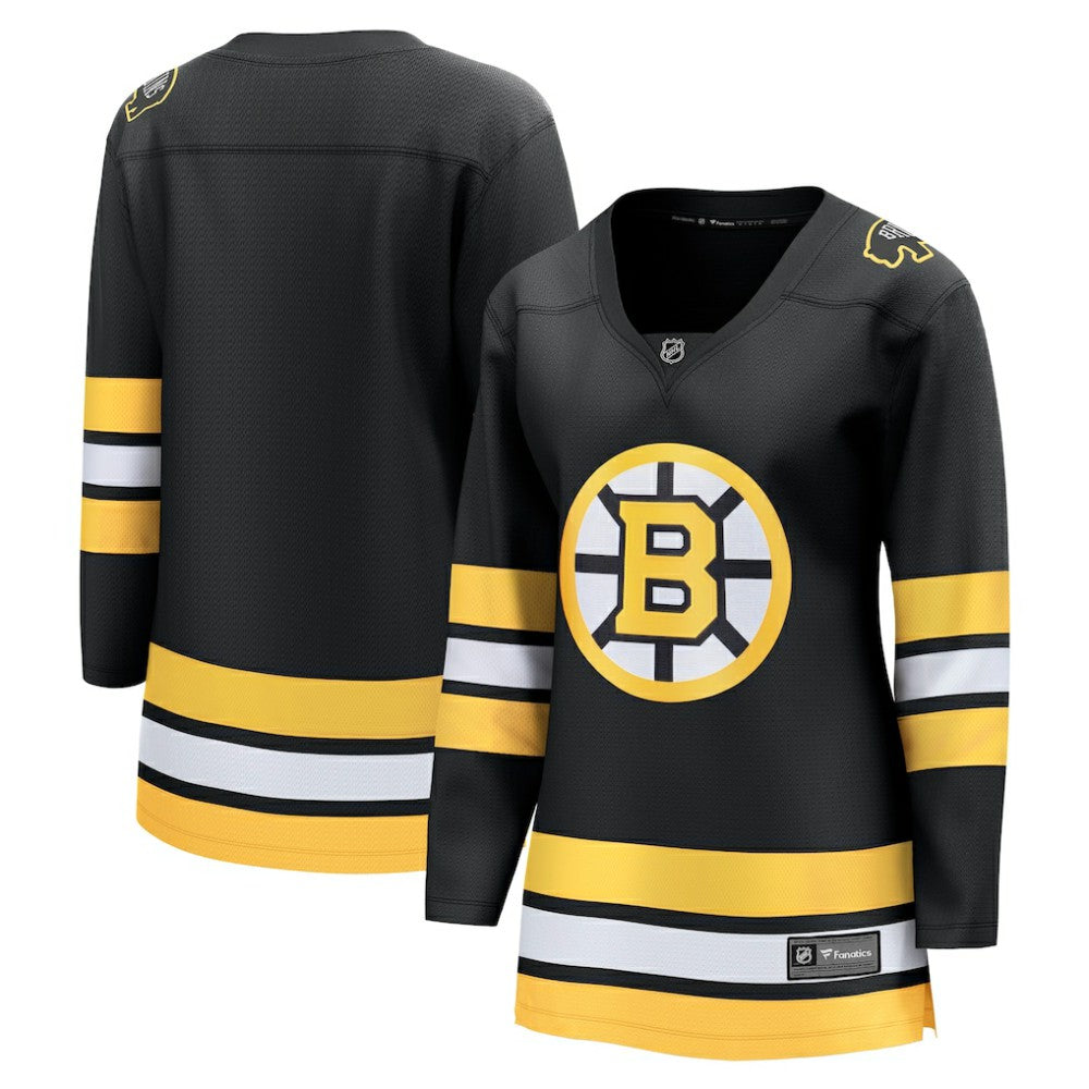 Boston Bruins Fanatics Women's Anniversary Home Breakaway Jersey