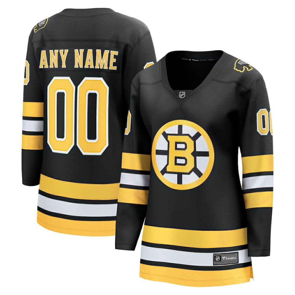 Boston Bruins Fanatics Women's Home Breakaway Custom Jersey
