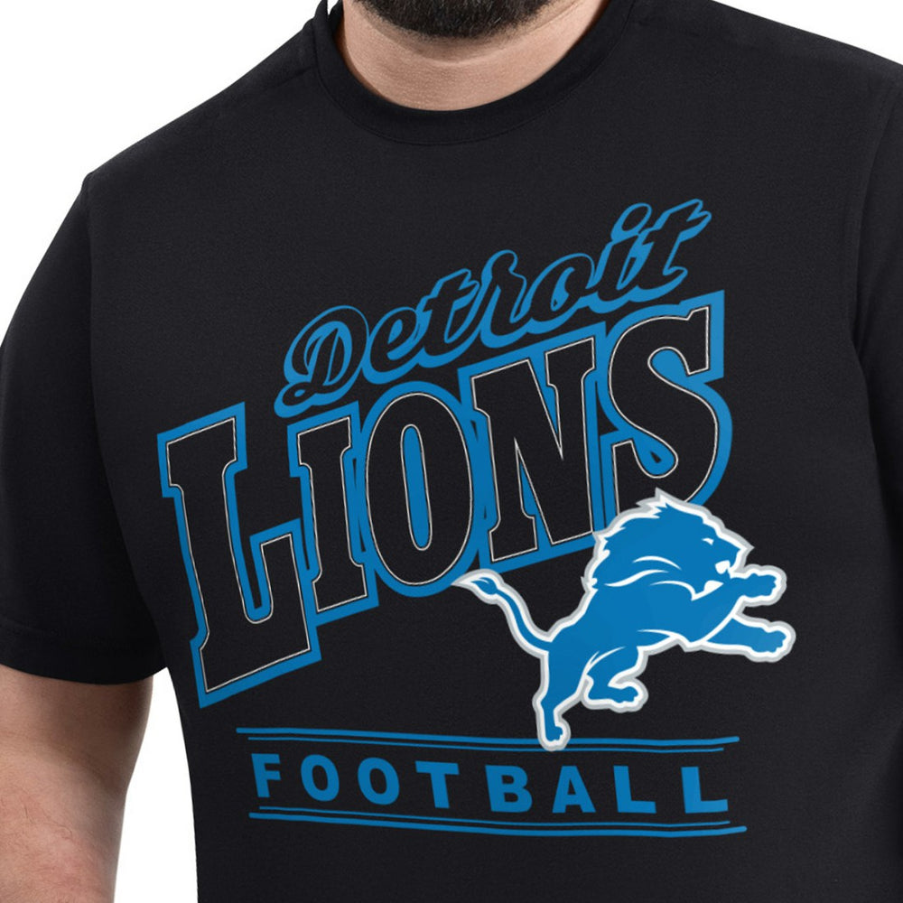 NFL Detroit Lions G-III Sports by Carl Banks Adaptive Headliner Graphic T-Shirt