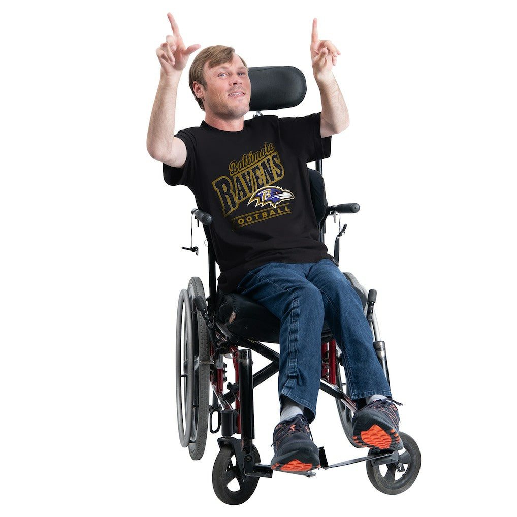 NFL Baltimore Ravens G-III Sports by Carl Banks Adaptive Headliner Graphic T-Shirt