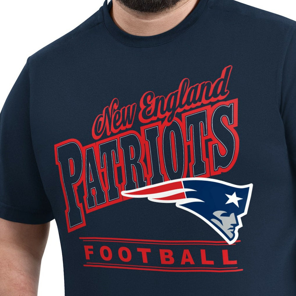 NFL New England Patriots G-III Sports by Carl Banks Adaptive Headliner Graphic T-Shirt