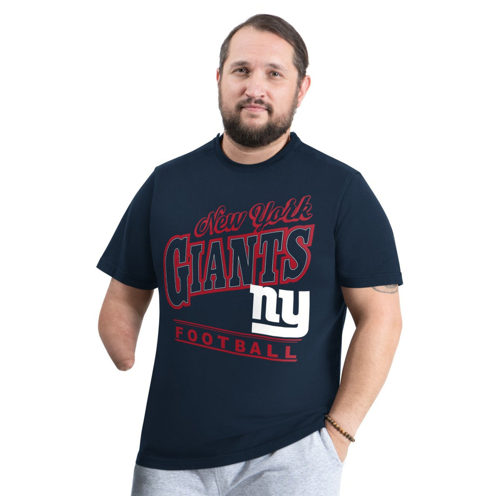 NFL New York Giants G-III Sports by Carl Banks Adaptive Headliner Graphic T-Shirt