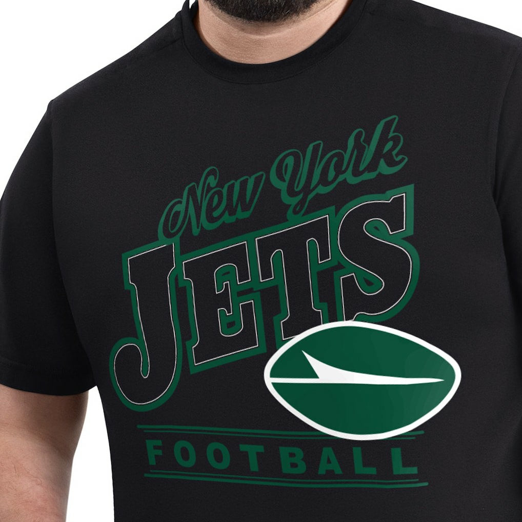 NFL New York Jets G-III Sports by Carl Banks Adaptive Headliner Graphic T-Shirt