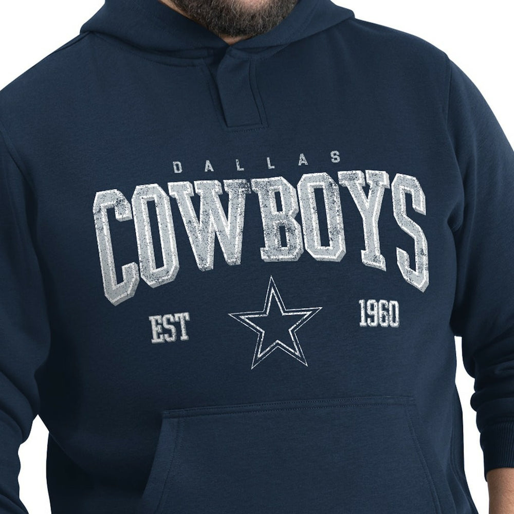 NFL Dallas Cowboys G-III Sports by Carl Banks Adaptive Team Spirit Graphic Fleece Pullover Hoodie
