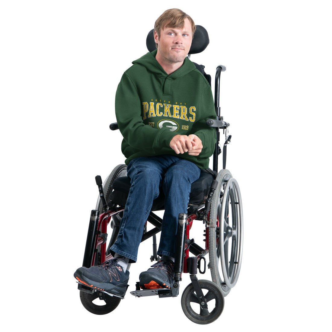 NFL Green Bay Packers G-III Sports by Carl Banks Adaptive Team Spirit Graphic Fleece Pullover Hoodie