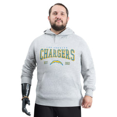 NFL Los Angeles Chargers G-III Sports by Carl Banks Adaptive Team Spirit Graphic Fleece Pullover Hoodie