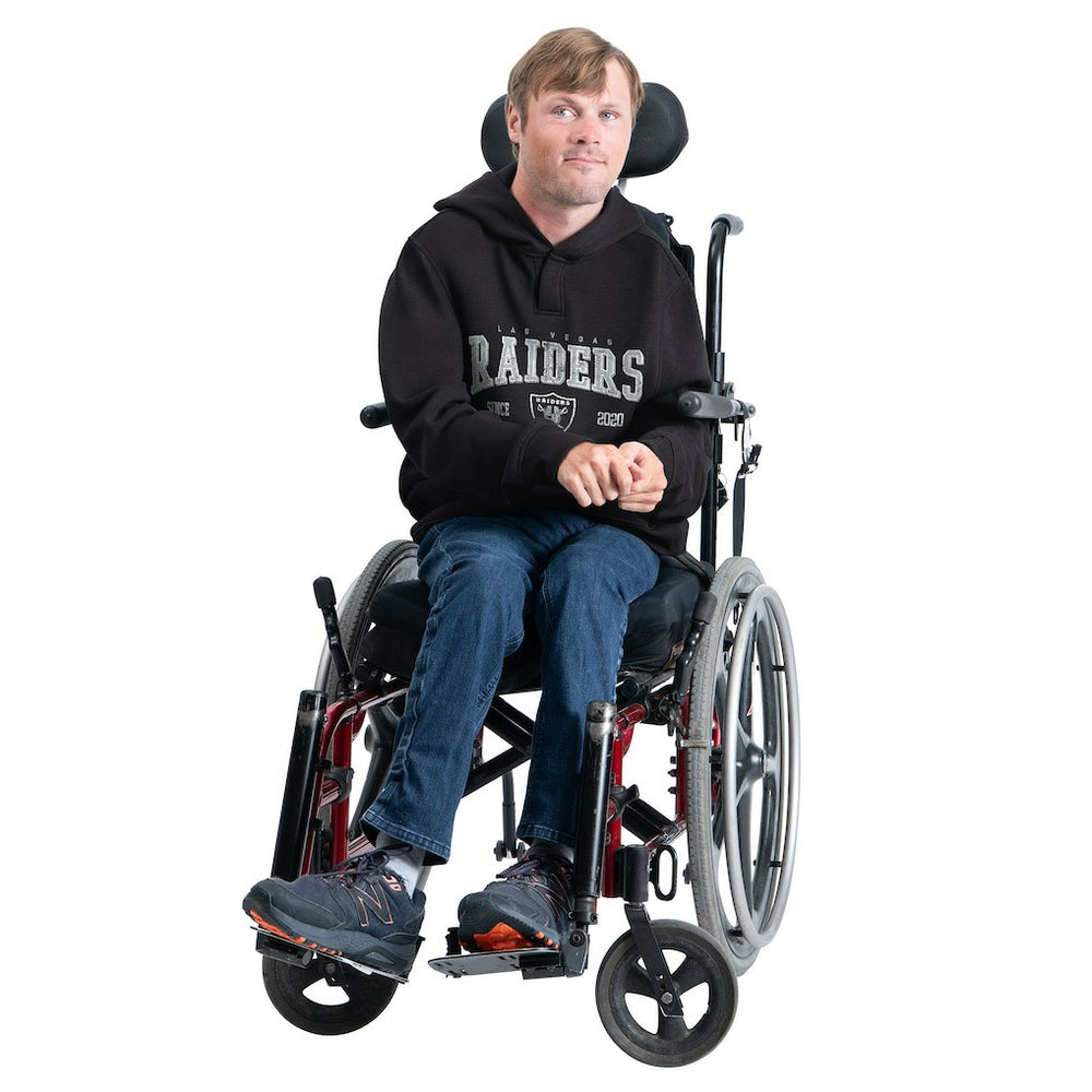 NFL Las Vegas Raiders G-III Sports by Carl Banks Adaptive Team Spirit Graphic Fleece Pullover Hoodie