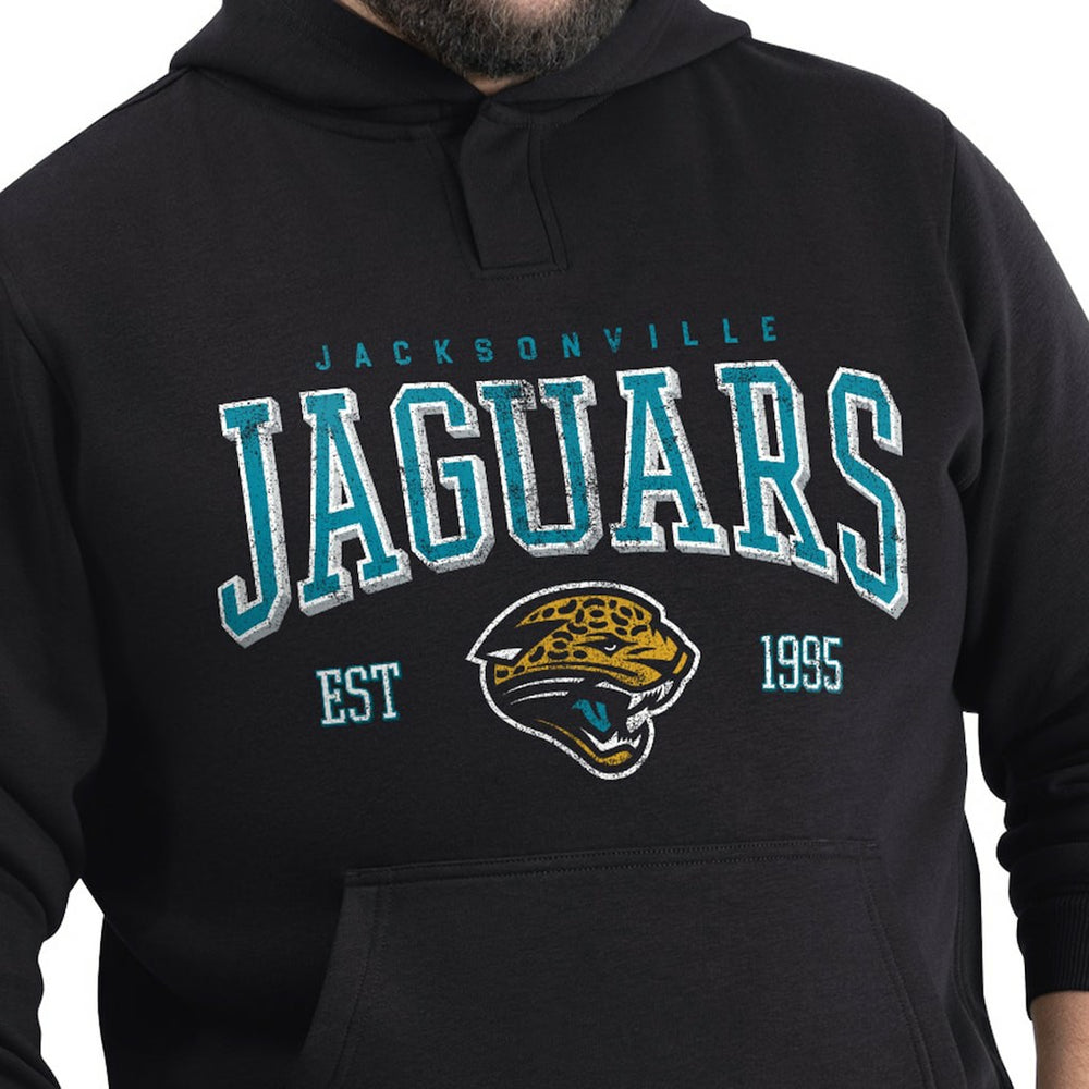 NFL Jacksonville Jaguars G-III Sports by Carl Banks Adaptive Team Spirit Graphic Fleece Pullover Hoodie