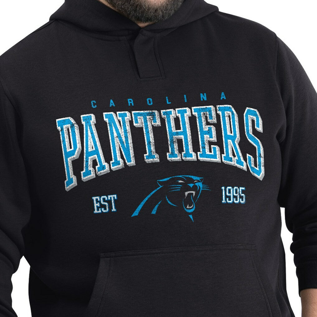NFL Carolina Panthers G-III Sports by Carl Banks Adaptive Team Spirit Graphic Fleece Pullover Hoodie
