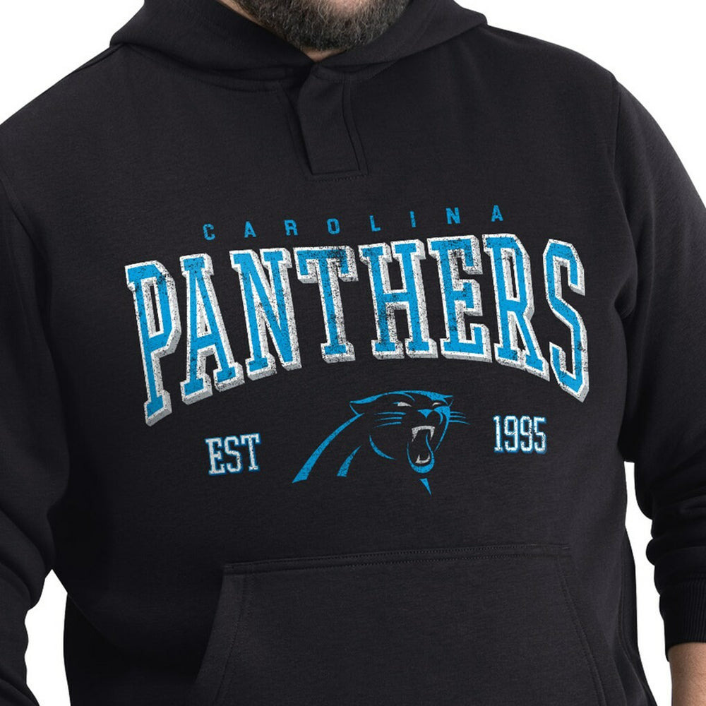 NFL Carolina Panthers G-III Sports by Carl Banks Adaptive Team Spirit Graphic Fleece Pullover Hoodie