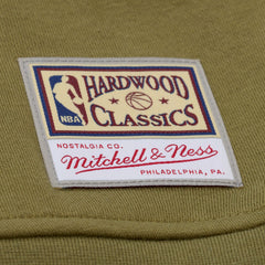 Los Angeles Lakers Women's Lightweight Script Sweatshirt - Olive | Mitchell & Ness outlet