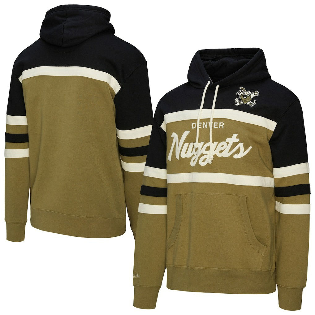 Denver Nuggets Double Clutch Head Coach Hoodie sale - Olive/Black | Mitchell & Ness sale