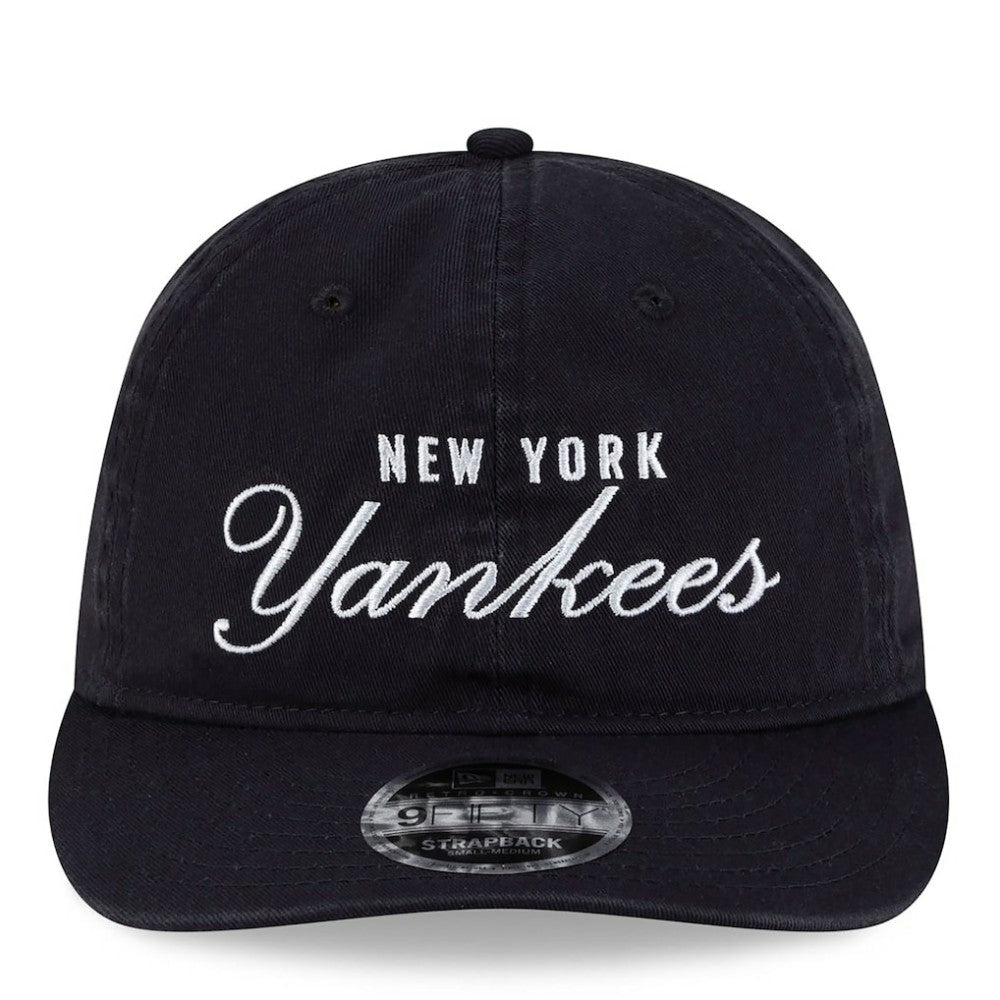 New York Yankees x thisisneverthat Retro Crown 9FIFTY Adjustable Hat - Navy | New Era