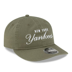 New York Yankees x thisisneverthat Retro Crown 9FIFTY Adjustable Hat - Olive | New Era