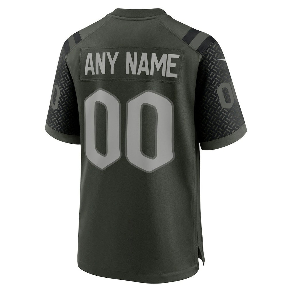 NFL New York Jets 2025 Rivalries Collection Custom Game Jersey