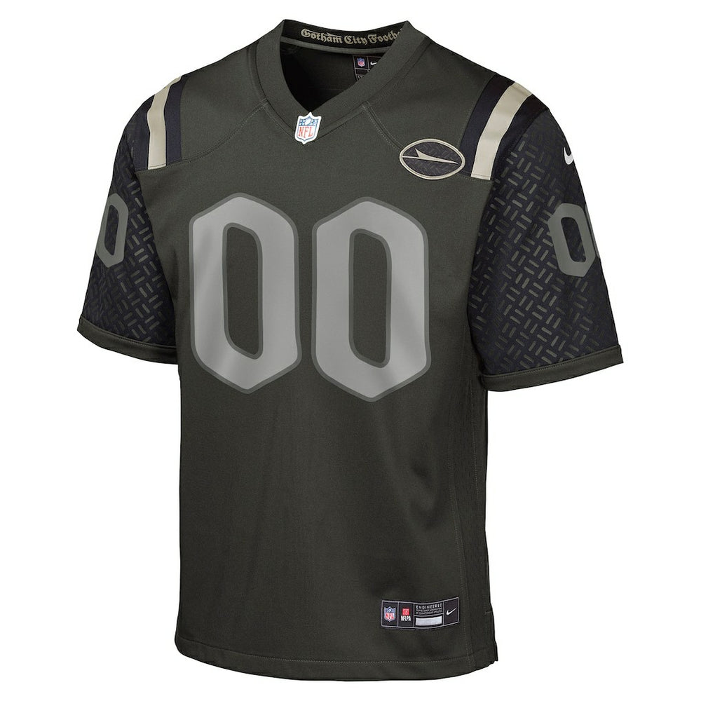 NFL New York Jets Youth 2025 Rivalries Collection Custom Game Jersey