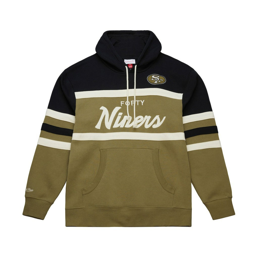 NFL San Francisco 49ers Vintage Logo Head Coach Hoodie