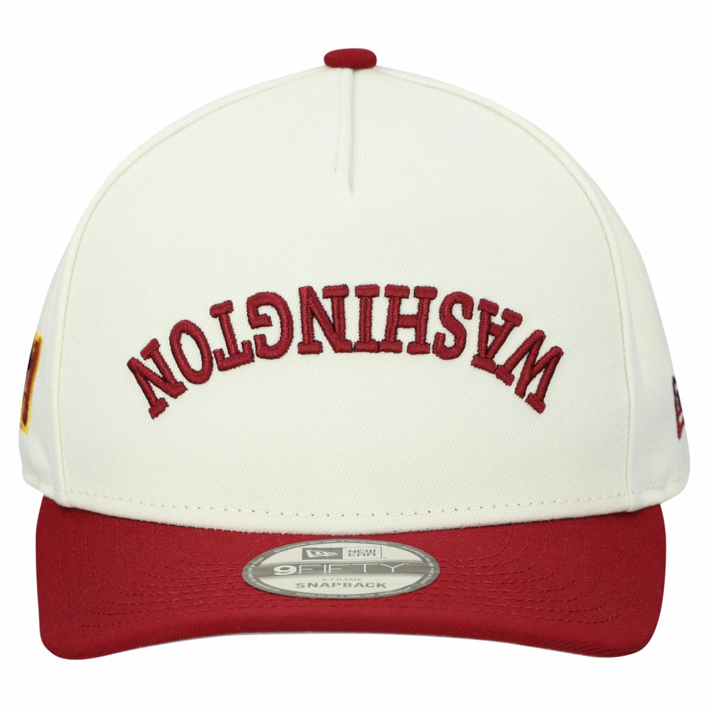 NFL Washington Commanders Upside Down 9FIFTY A-Frame Snapback Hat