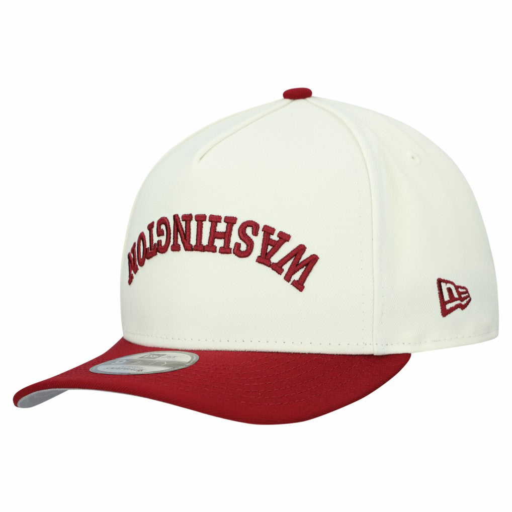 NFL Washington Commanders Upside Down 9FIFTY A-Frame Snapback Hat