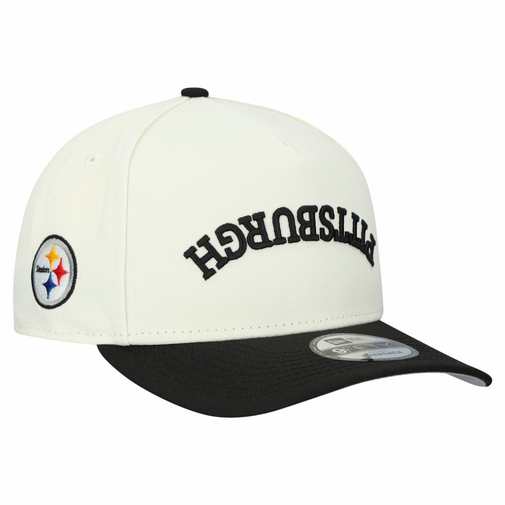 NFL Pittsburgh Steelers Upside Down 9FIFTY A-Frame Snapback Hat