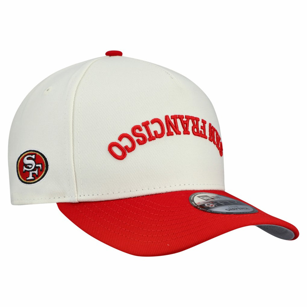 NFL San Francisco 49ers Upside Down 9FIFTY A-Frame Snapback Hat