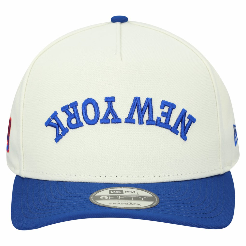 NFL New York Giants Upside Down 9FIFTY A-Frame Snapback Hat