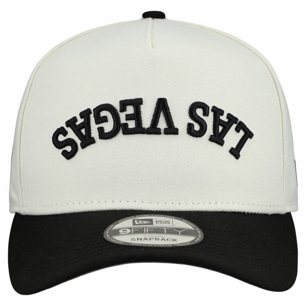 NFL Las Vegas Raiders Upside Down 9FIFTY A-Frame Snapback Hat
