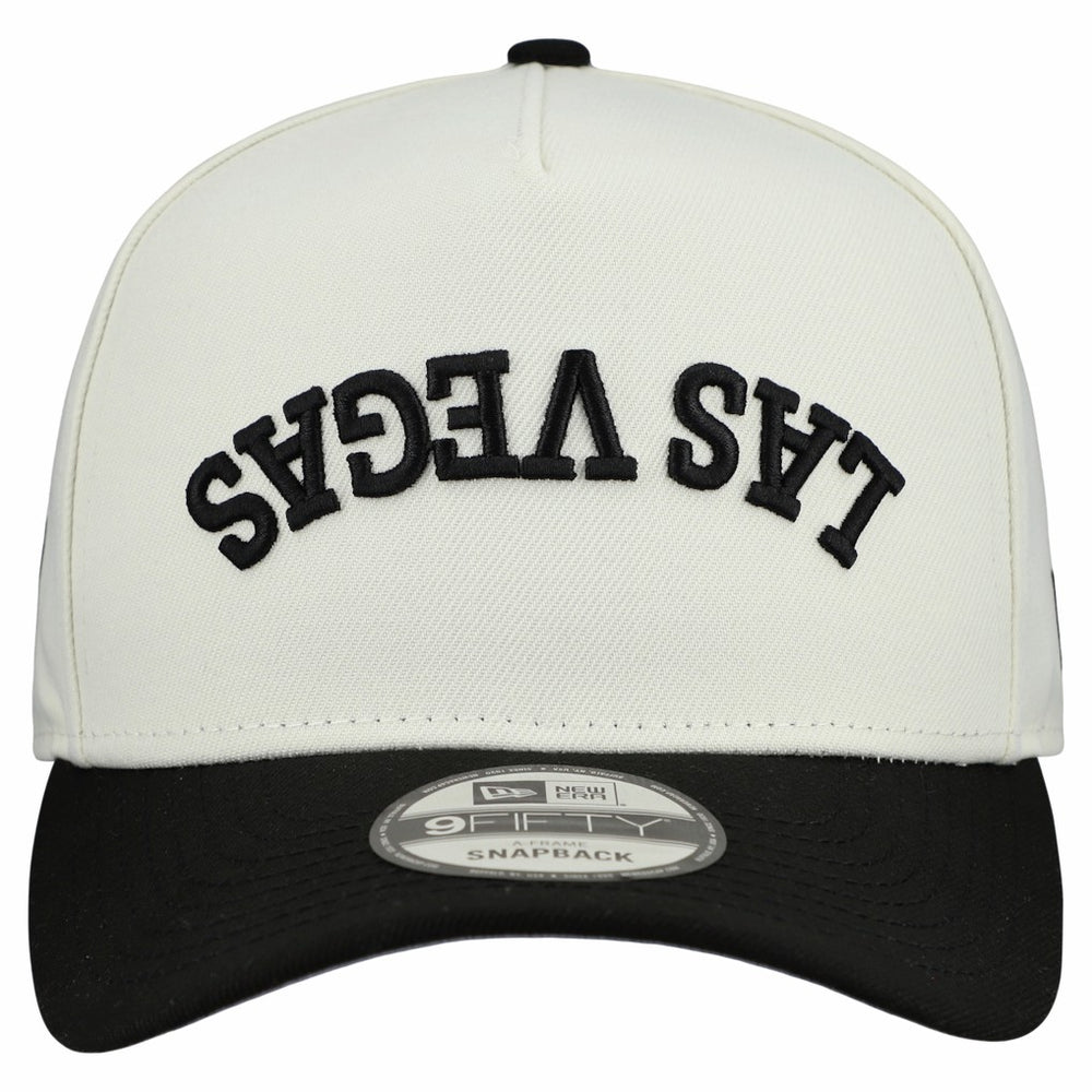 NFL Las Vegas Raiders Upside Down 9FIFTY A-Frame Snapback Hat