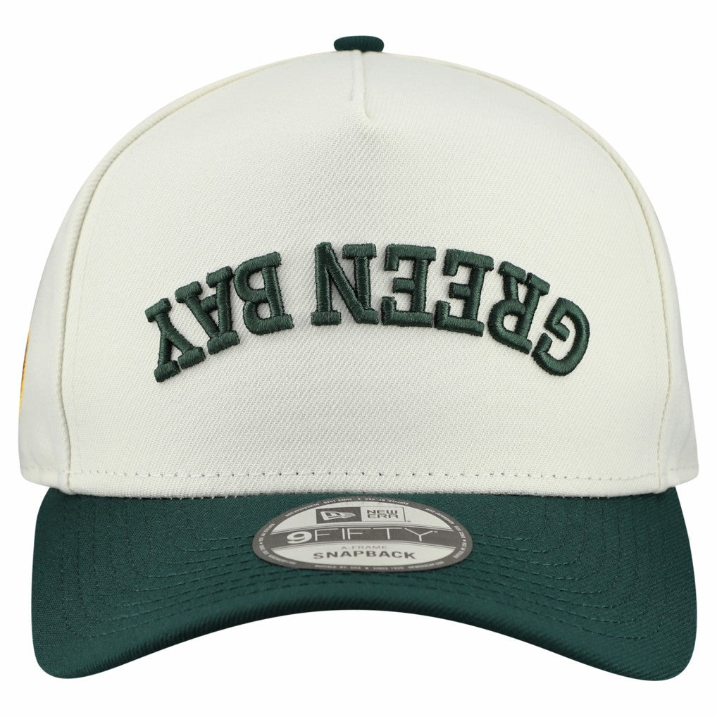 NFL Green Bay Packers Upside Down 9FIFTY A-Frame Snapback Hat