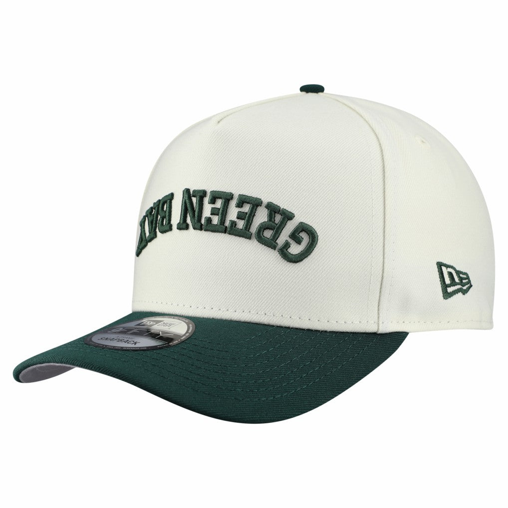 NFL Green Bay Packers Upside Down 9FIFTY A-Frame Snapback Hat