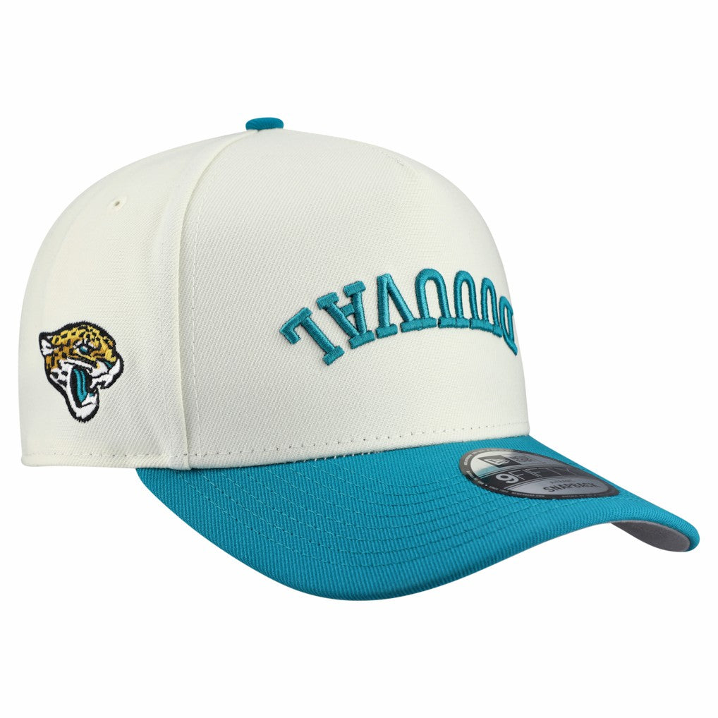 NFL Jacksonville Jaguars Upside Down 9FIFTY A-Frame Snapback Hat