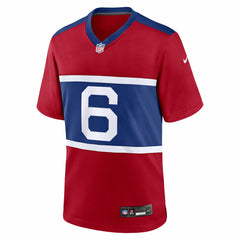 NFL New York Giants Jaxson Dart  Alternate Century Red Game Jersey