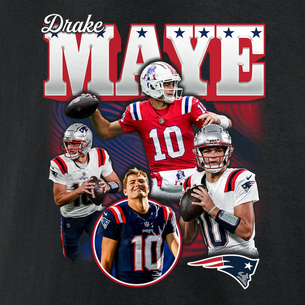 NFL New England Patriots Drake Maye  Notorious T-Shirt