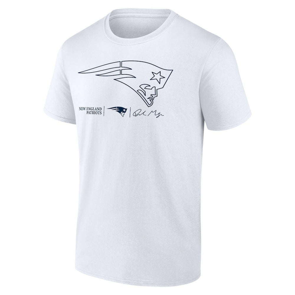 NFL New England Patriots Drake Maye  Outline Player T-Shirt