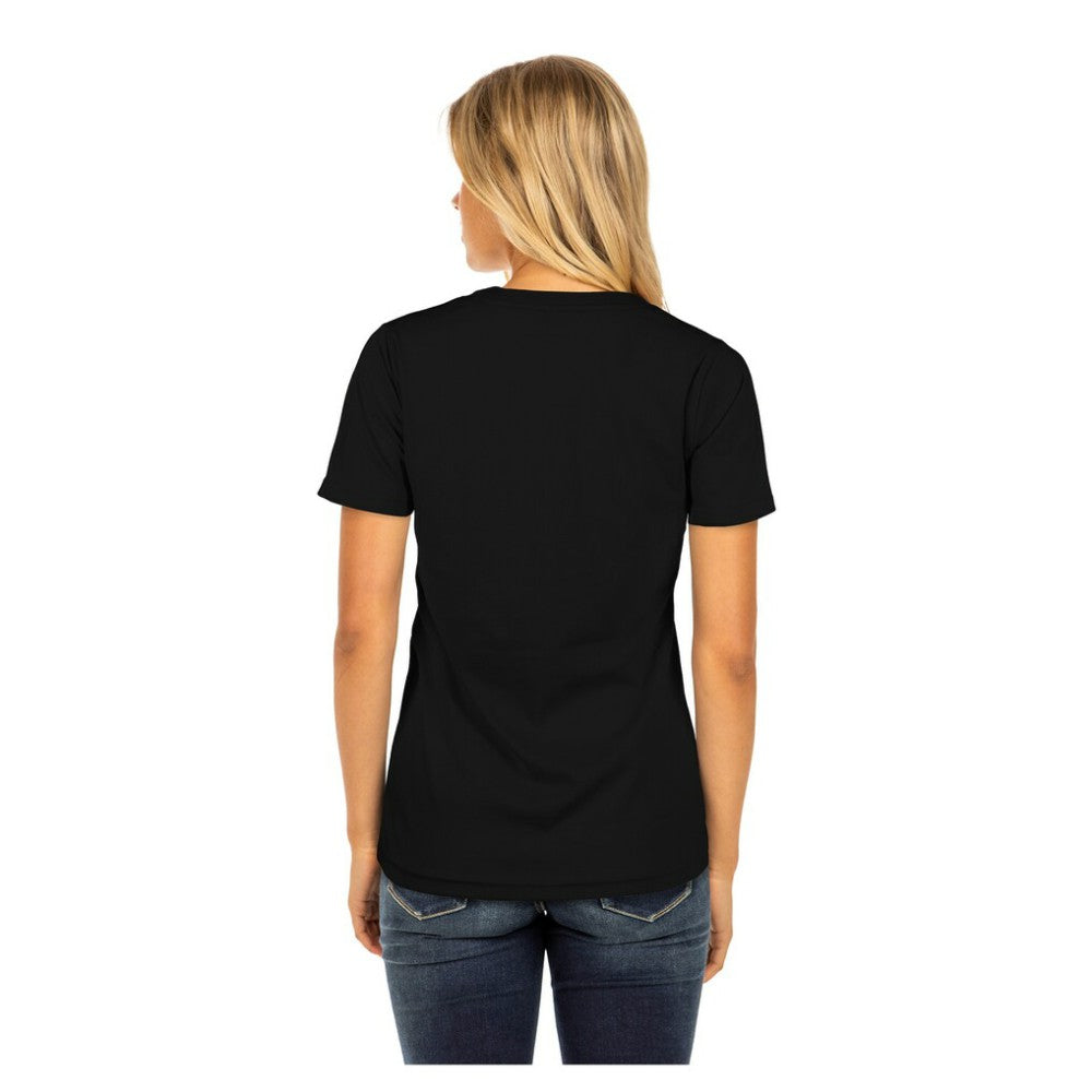 Houston Astros Women's Día de los Muertos V-Neck T-Shirt - Black | New Era