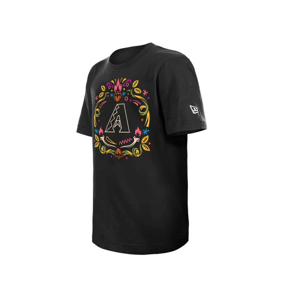 Arizona Diamondbacks Youth Día de los Muertos T-Shirt - Black | New Era