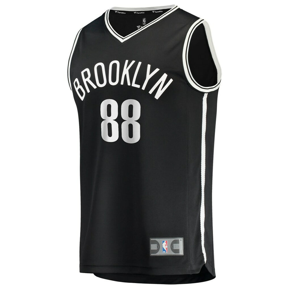 Nolan Traoré Brooklyn Nets Fast Break Replica Jersey - Black - Icon Edition | Fanatics for sale