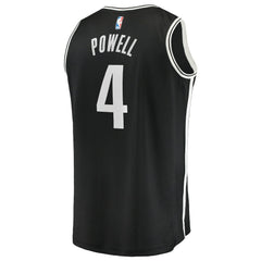 Drake Powell Brooklyn Nets Youth Fast Break Replica Jersey - Black - Icon Edition | Fanatics cheap