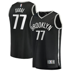 Ben Saraf Brooklyn Nets Youth Fast Break Replica Jersey - Black - Icon Edition | Fanatics online