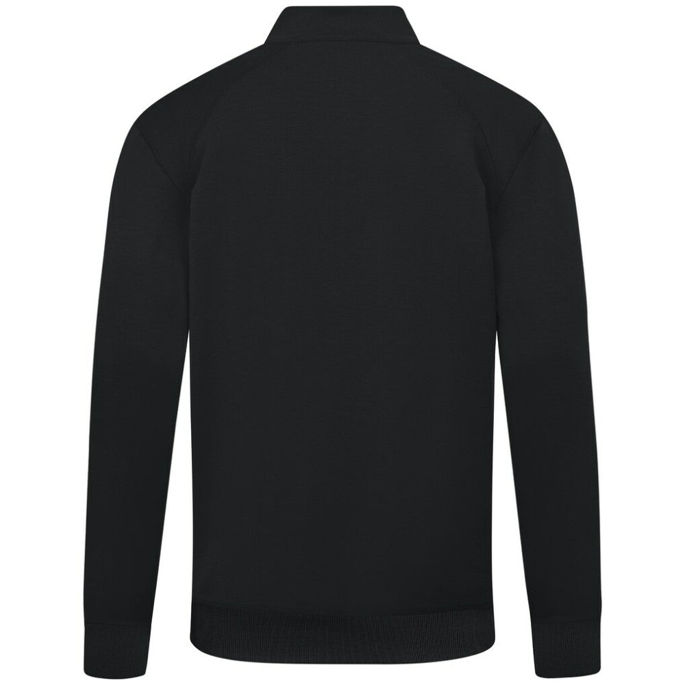 Los Angeles Angels Levelwear Upright Insignia Tri-Blend Quarter-Zip Pullover - Black