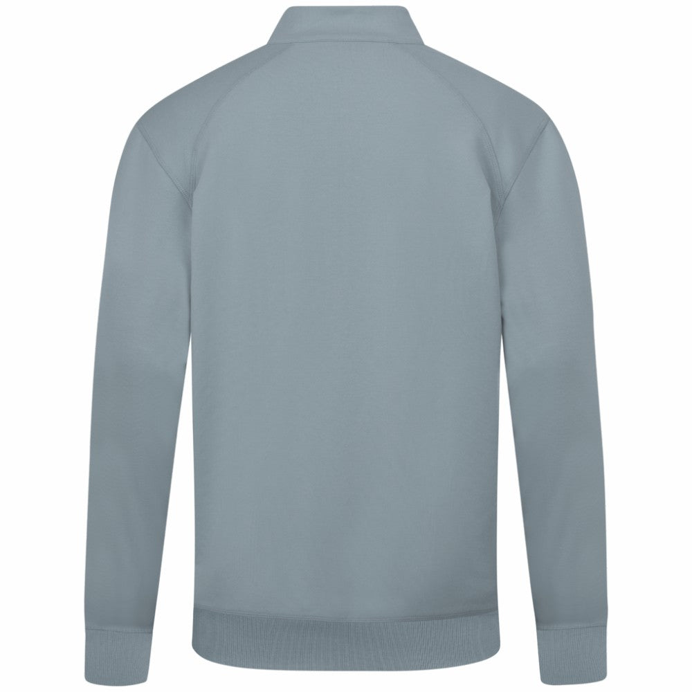 Seattle Mariners Levelwear Upright Insignia Tri-Blend Quarter-Zip Pullover - Gray