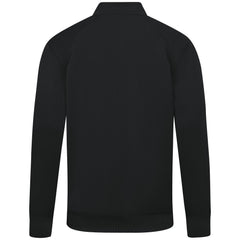 Cincinnati Reds Levelwear Upright Insignia Tri-Blend Quarter-Zip Pullover - Black